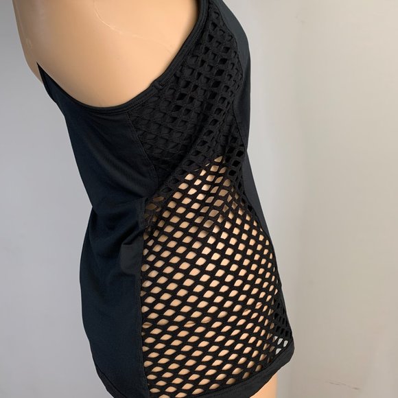 Forever 21 Black Tank Top see through sides - Picture 2 of 5